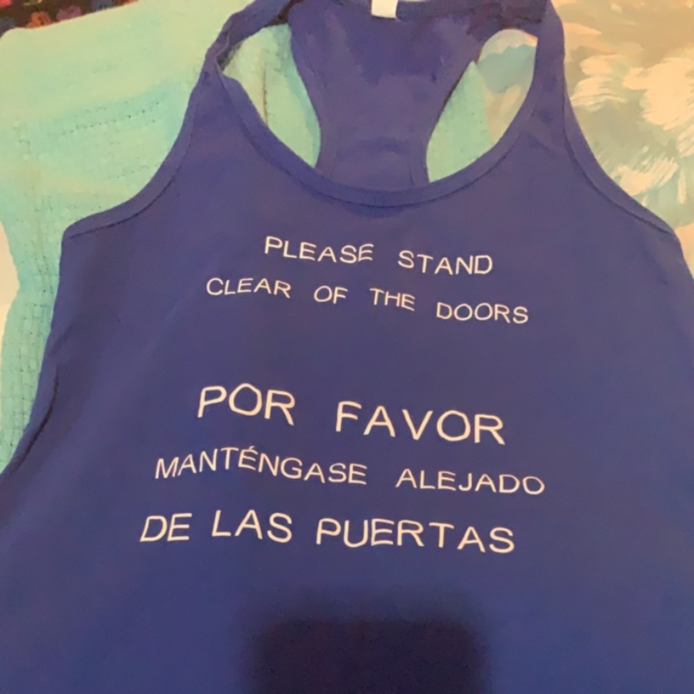 Monorail matching Disney women’s tank